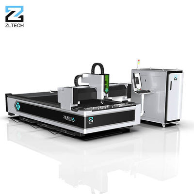 3015A 1500W - découpeuse en laiton en acier en aluminium de tube de laser de la fibre 4000W avec la plate-forme de changement automatique