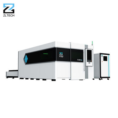 Métal traitant la tôle de commande numérique par ordinateur coupant la source de l'échange 1000w-8000w Raycus de pleine couverture de double lit de laser