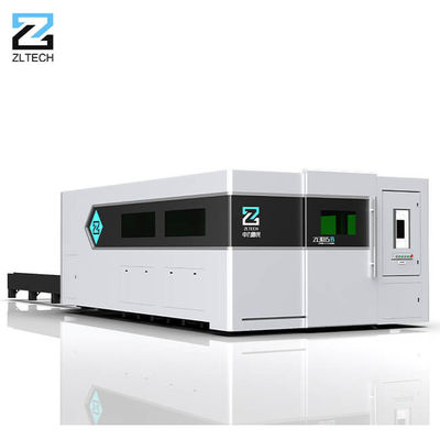 Métal traitant la tôle de commande numérique par ordinateur coupant la source de l'échange 1000w-8000w Raycus de pleine couverture de double lit de laser