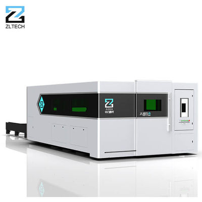 découpeuse de feuille de laser de fibre de 1000w 2000w 3000w 4000w avec le Tableau d'échange et la couverture de protection